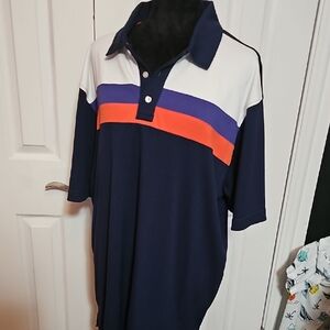 Bolle Golf Colorblock Polo Shirt In Mens Size XL. Like New